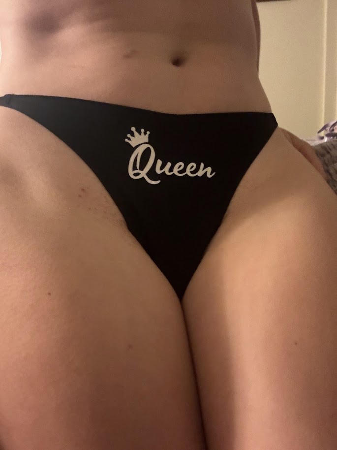 Queen panties for P*ssy Worship