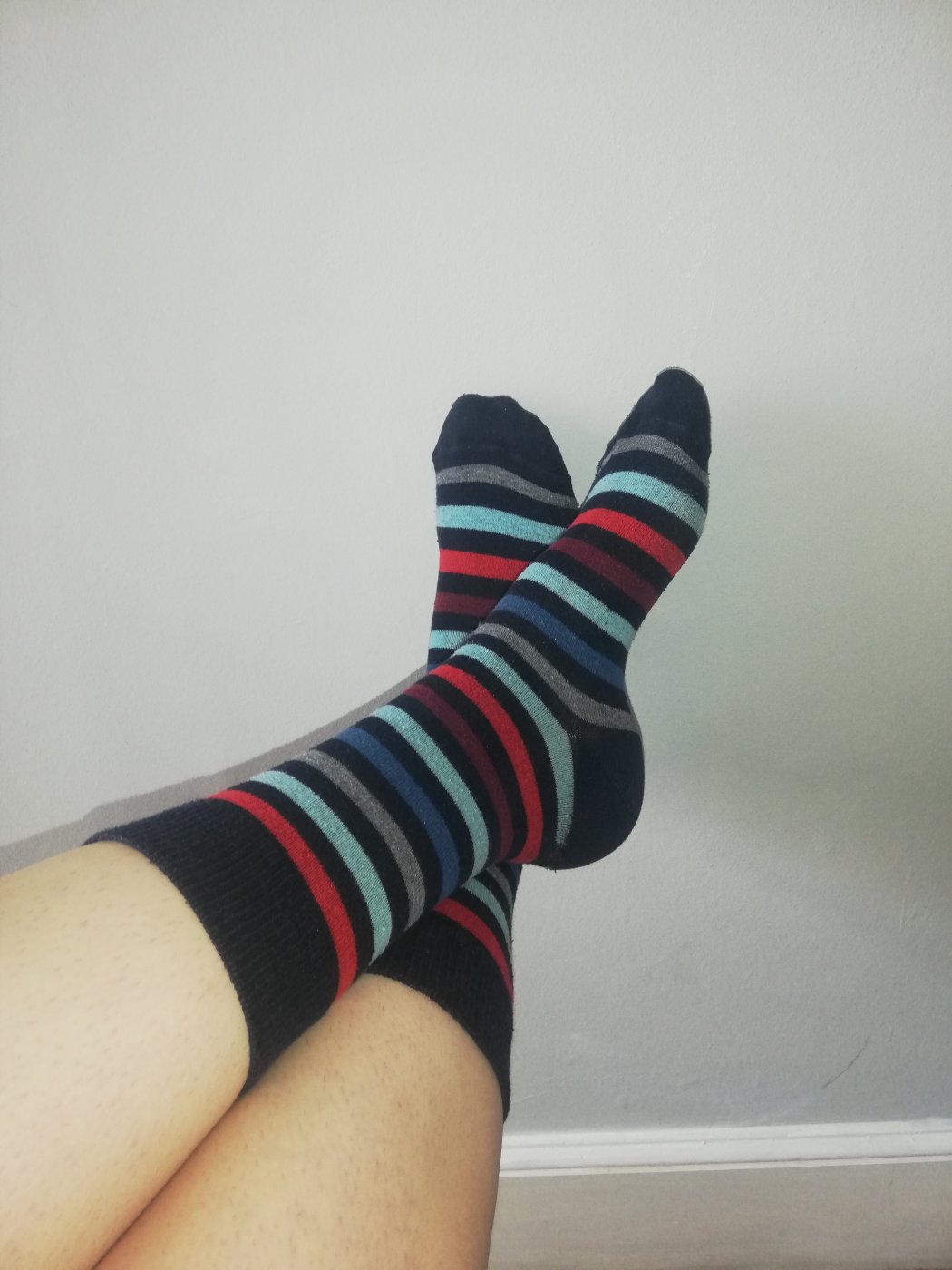 Colourful Strips Socks - 1