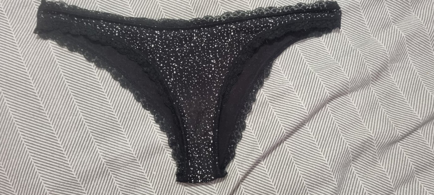 Black with Dots Knickers