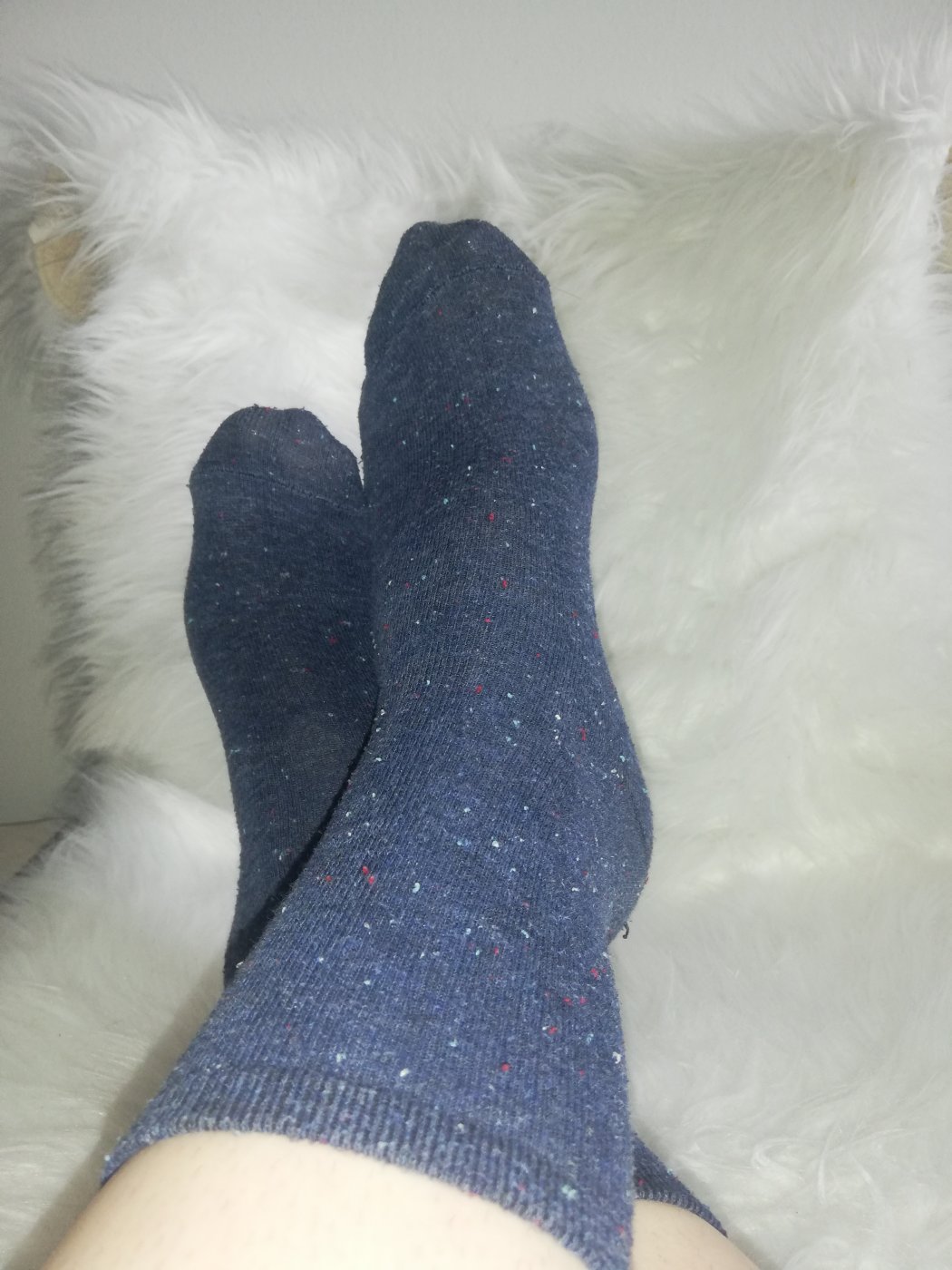 Dark Blue Socks - 1