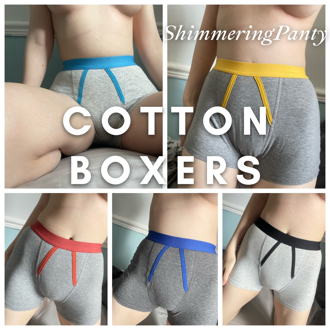 (discreet wear) cotton boxers