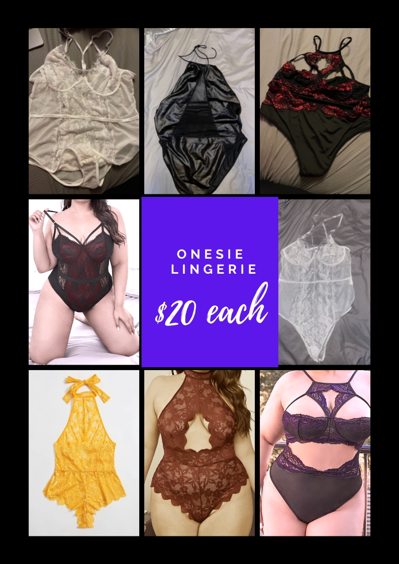 Onesie Lingerie Sale!