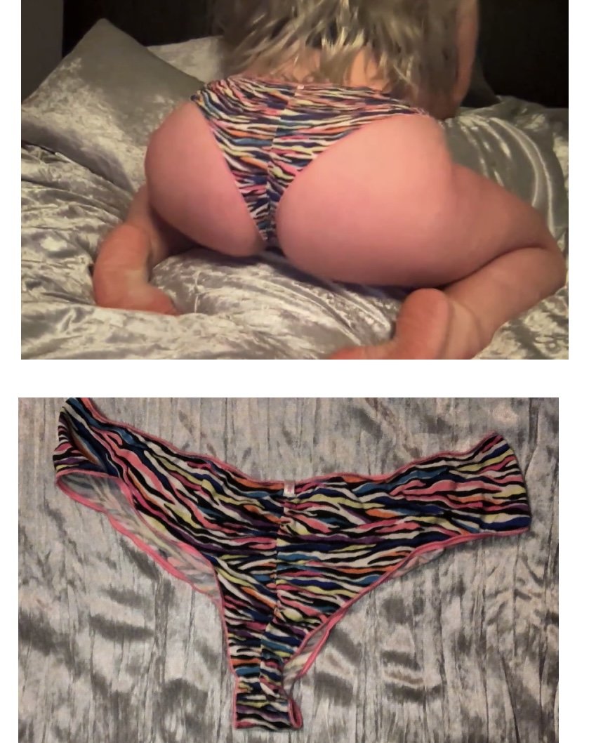 Rainbow Cheeky Panties