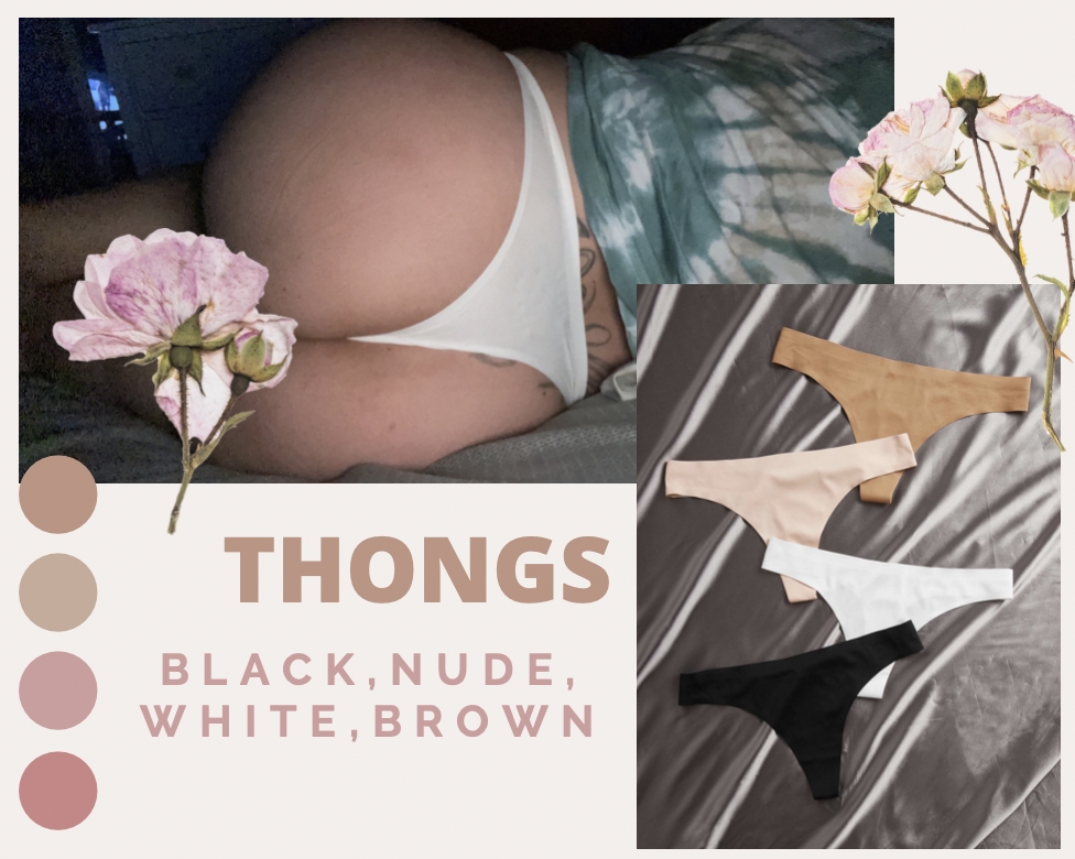 seamless thongs