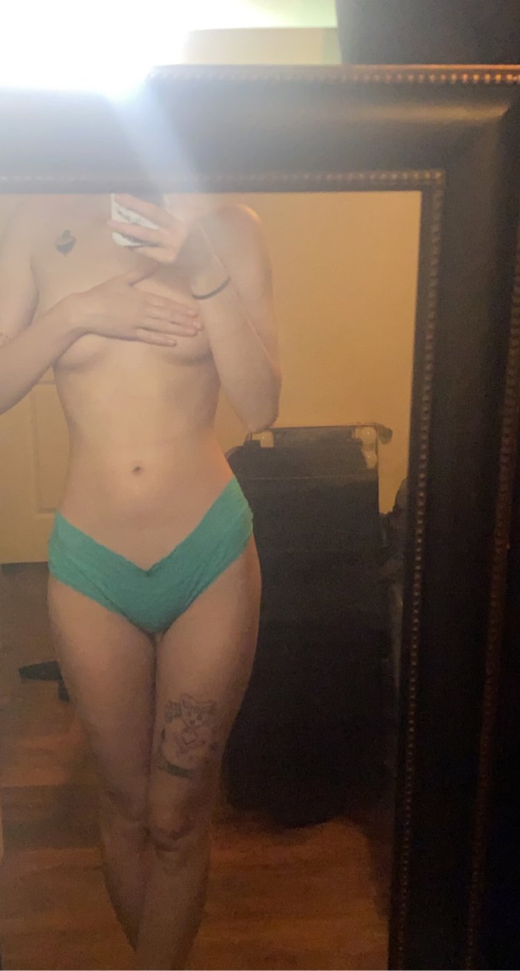 Blue lace panties – photo 3 of 3