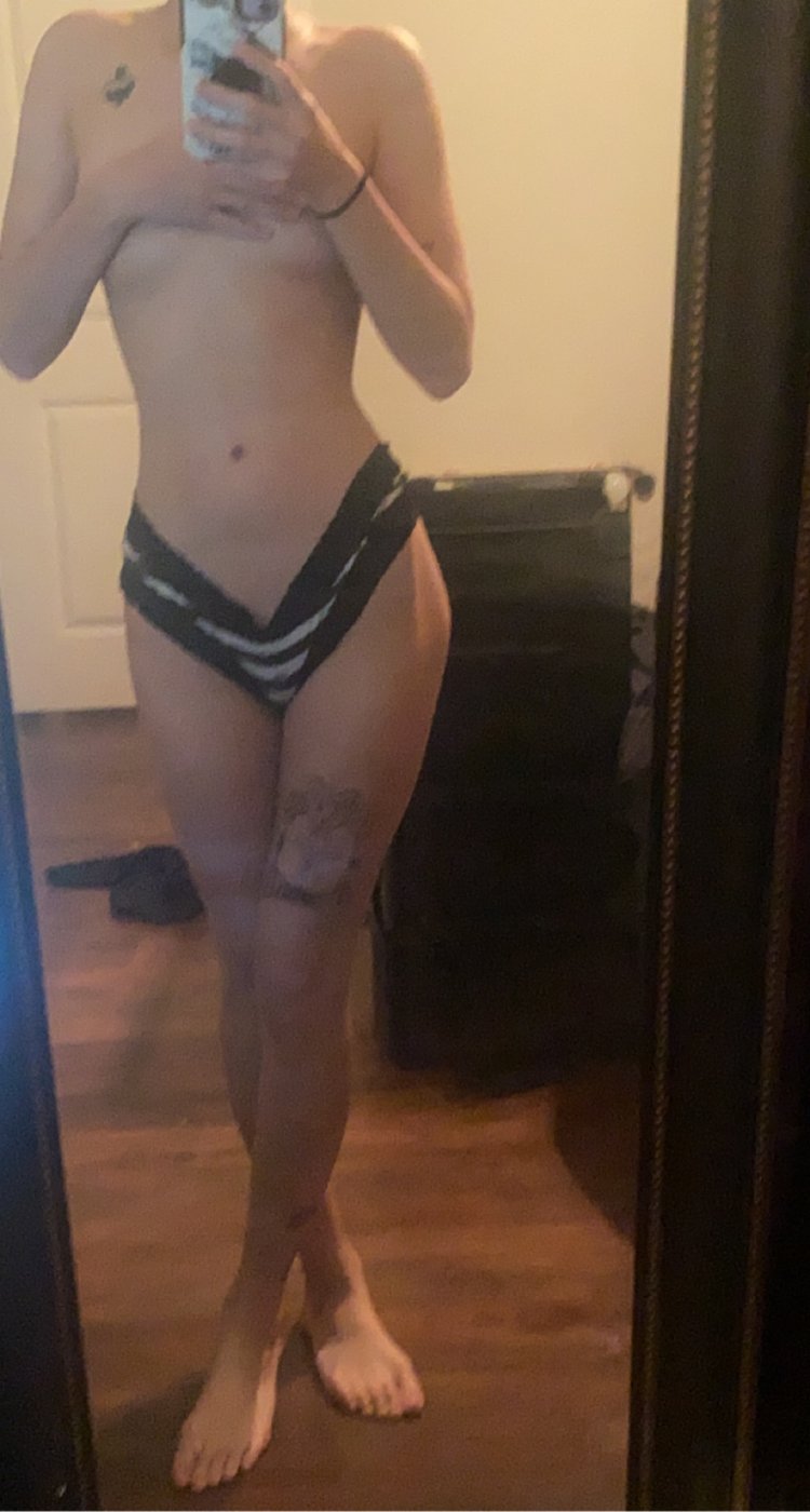 Black and White Striped Panties – photo 3 of 3