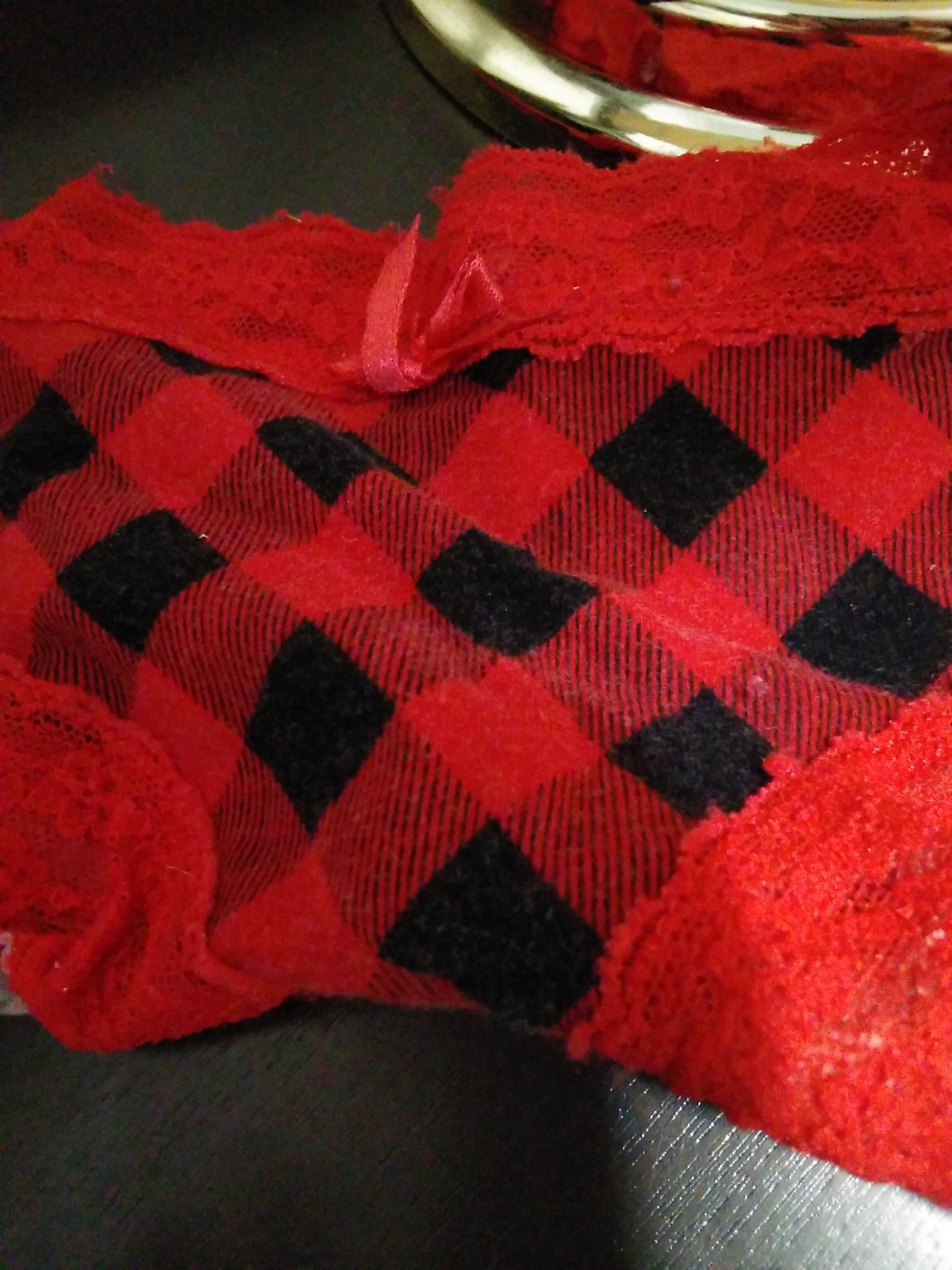 Sexy red panties