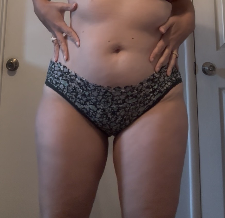 Black, white and blue pantie – photo 2 of 3