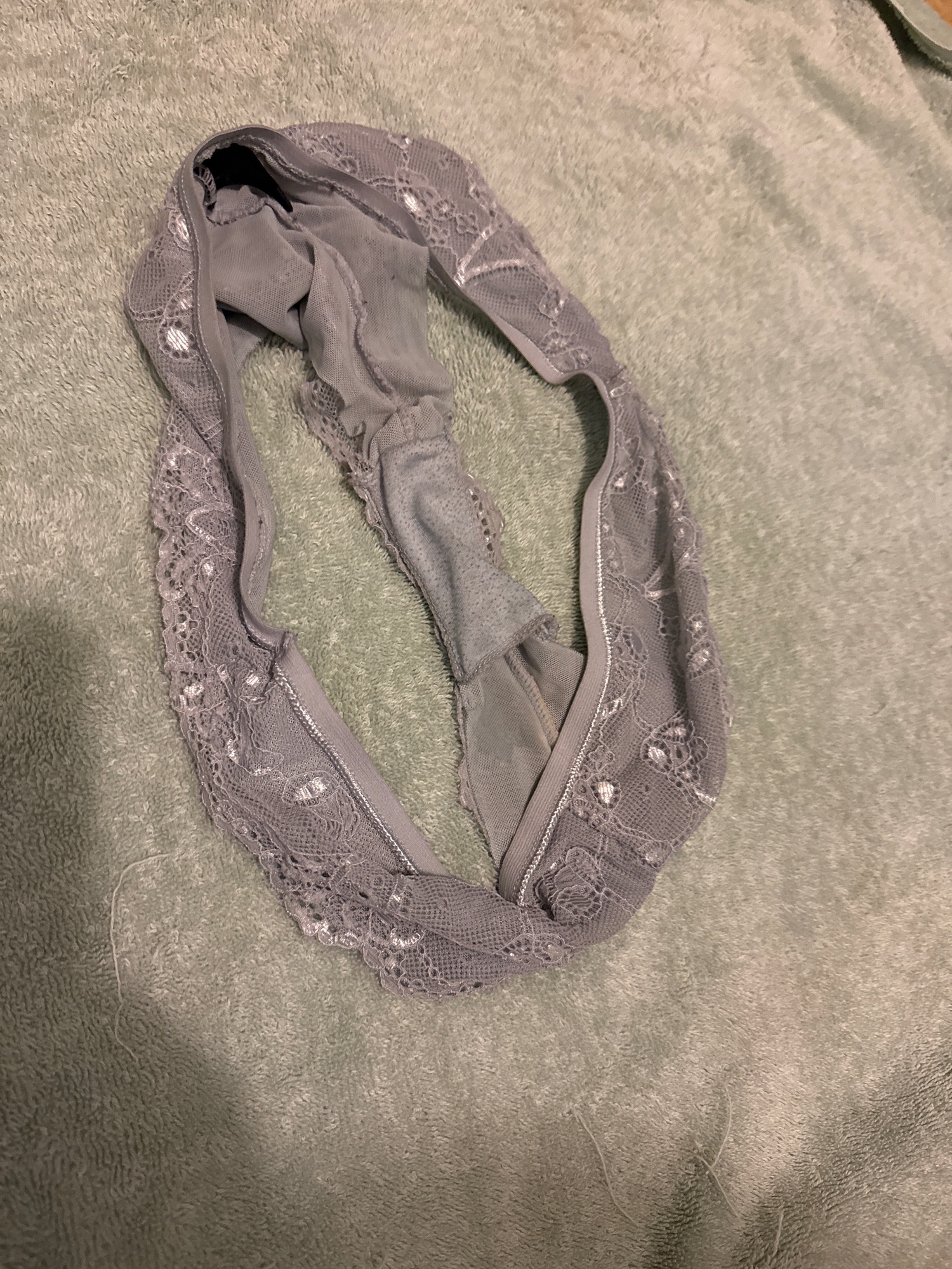 Grey lace panties – photo 2 of 2