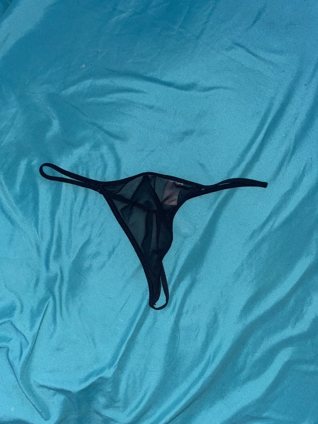 Sexy black g-string