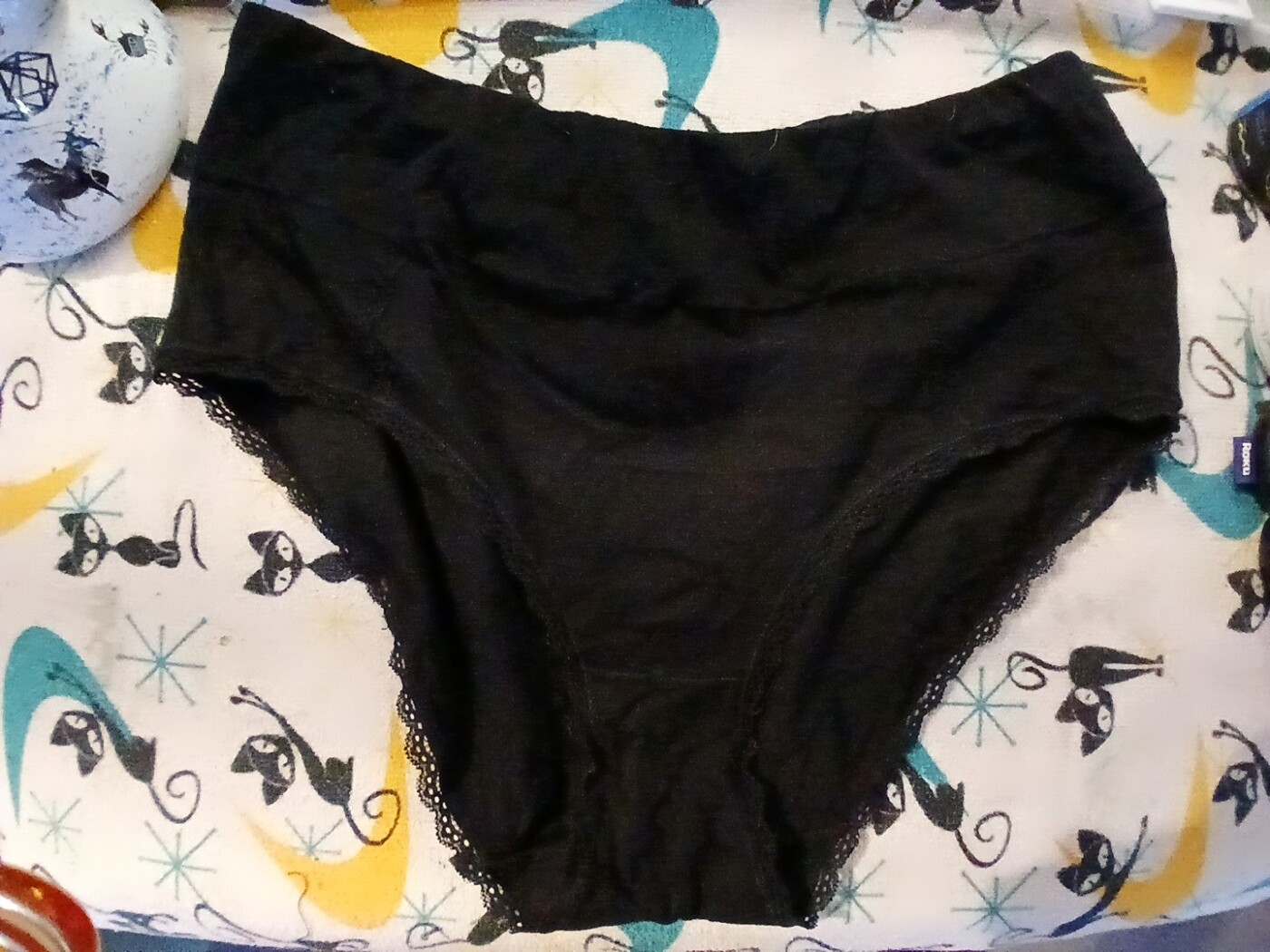 High waist cotton brief – photo 2 of 2