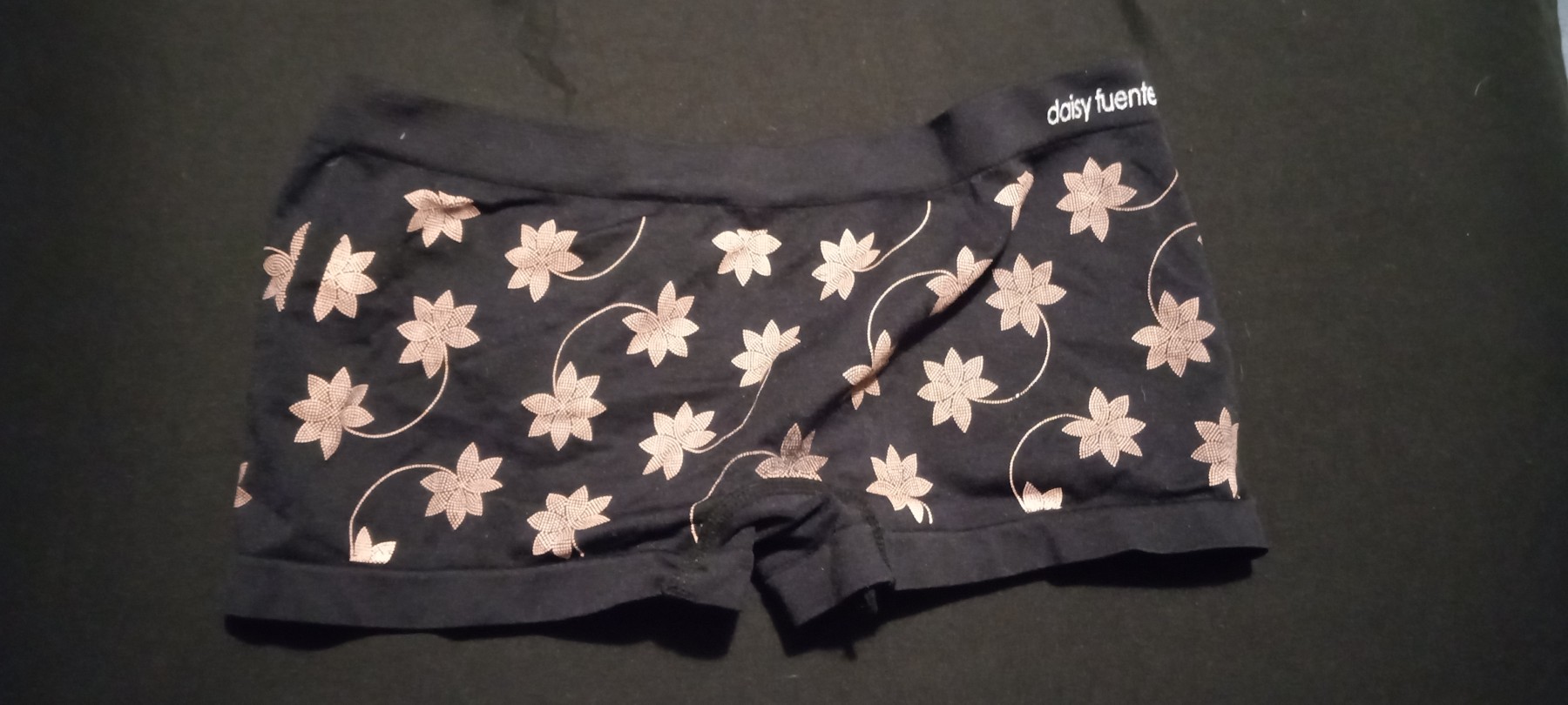 Pink Flower boy shorts