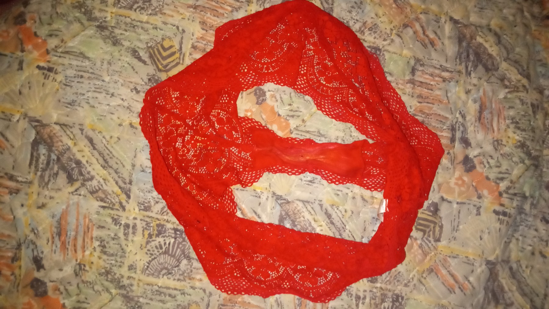 Bright Red Cheekies