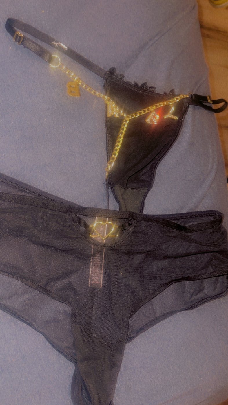 Black panty 2 pair set