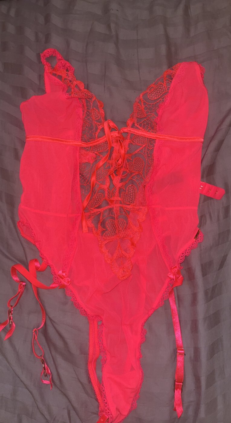 Pink lingerie