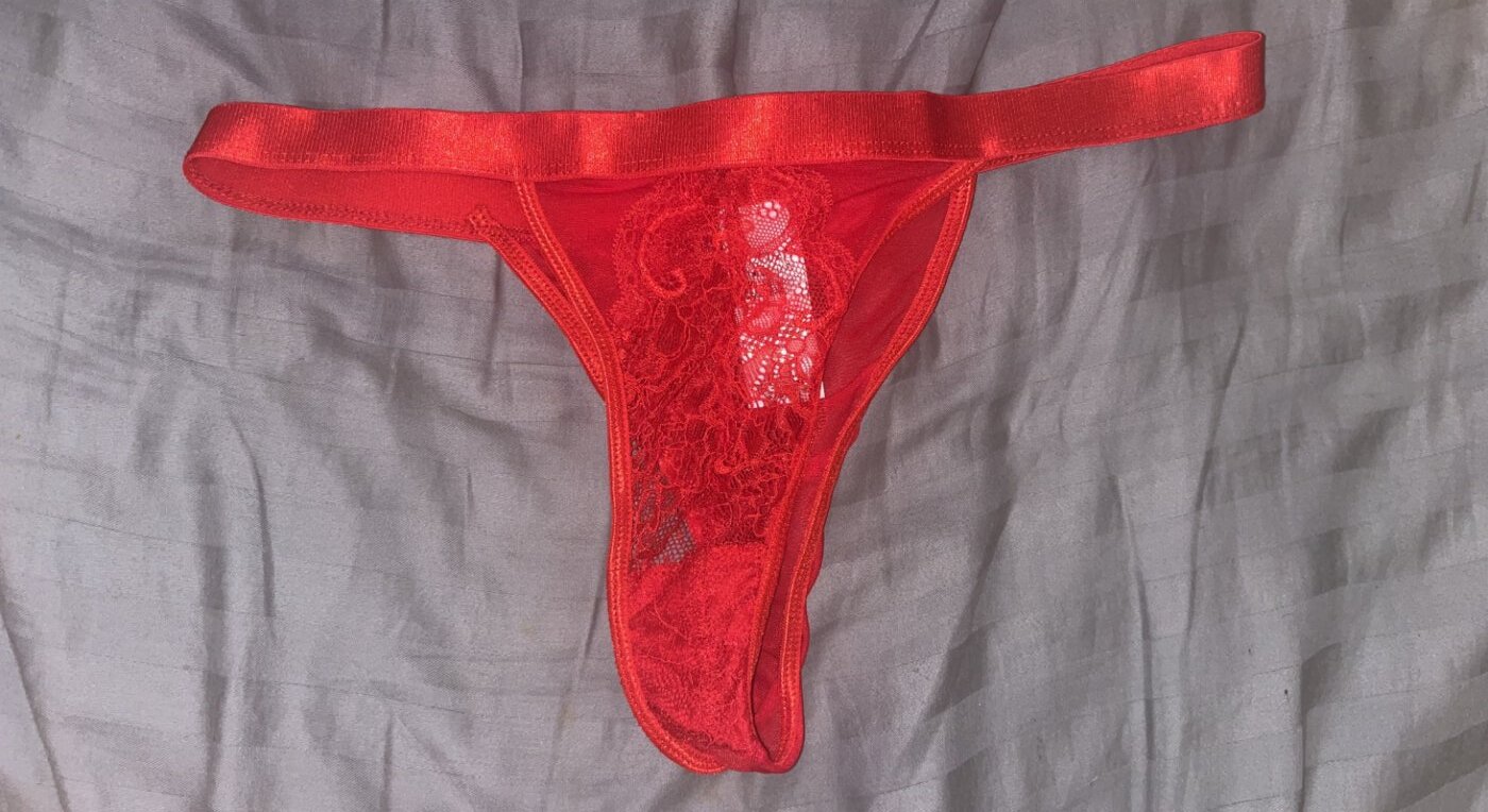 Red thong
