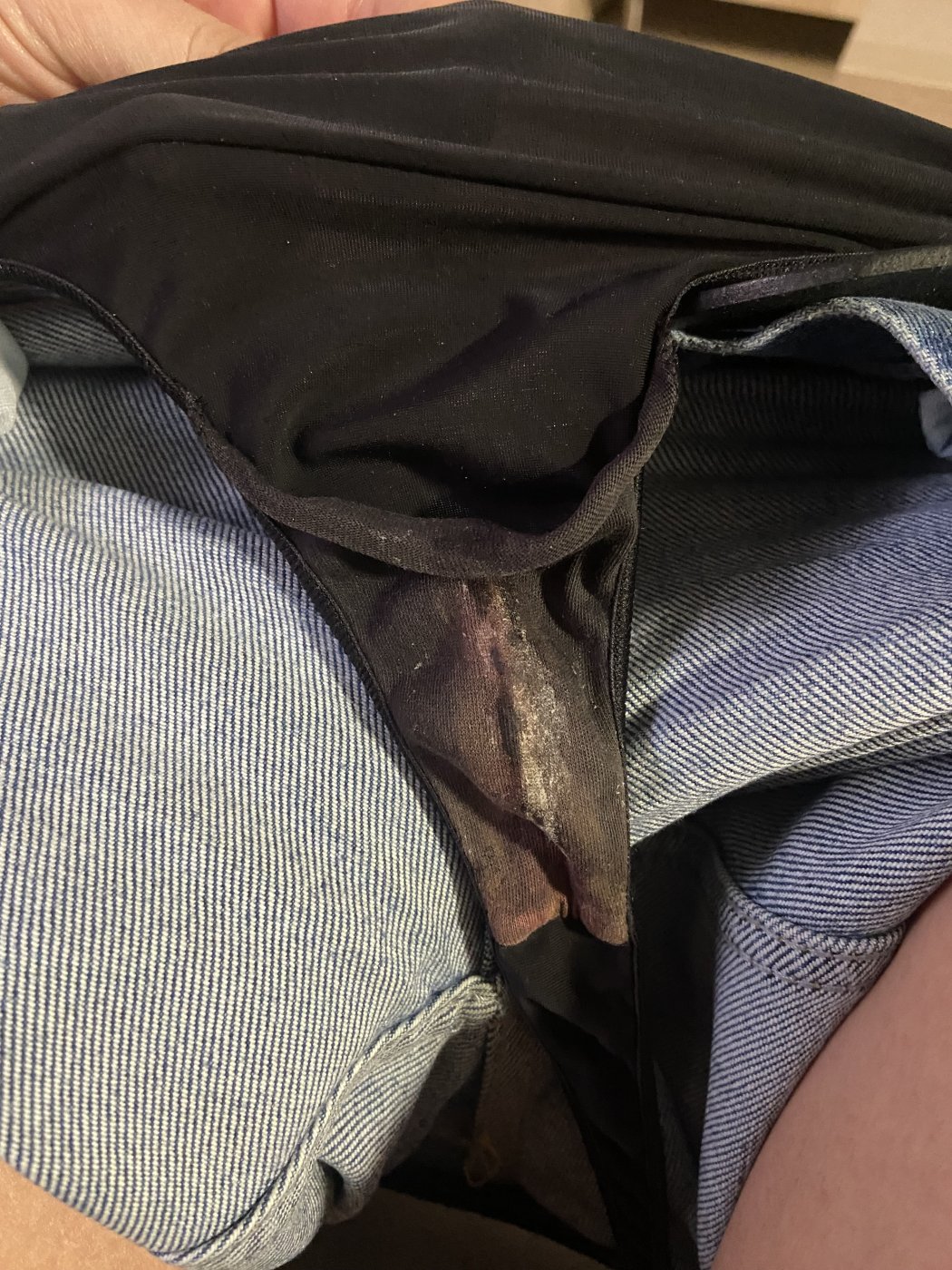 Tanga recien usado para la masturbacion