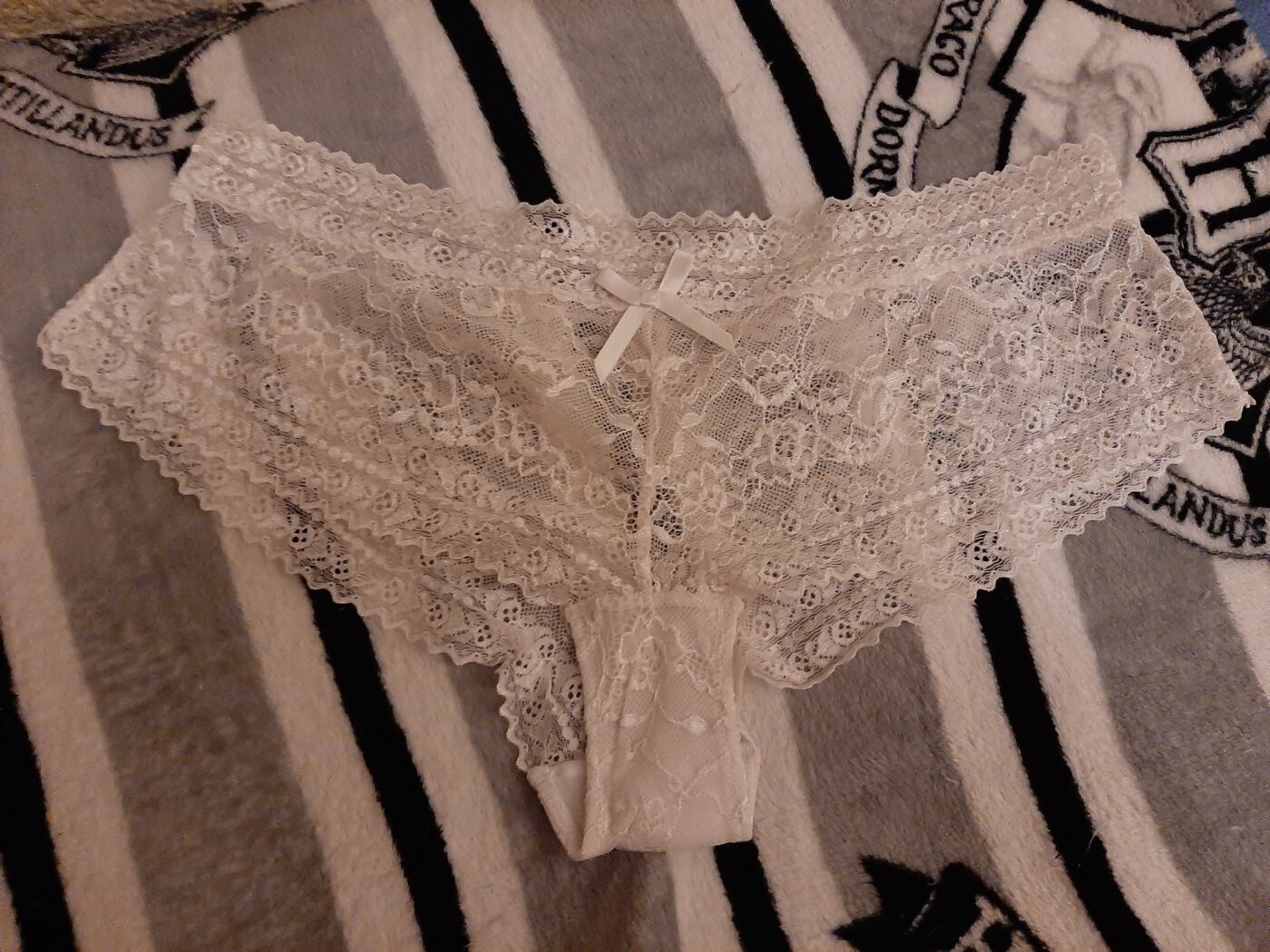 Bragas encaje blancas