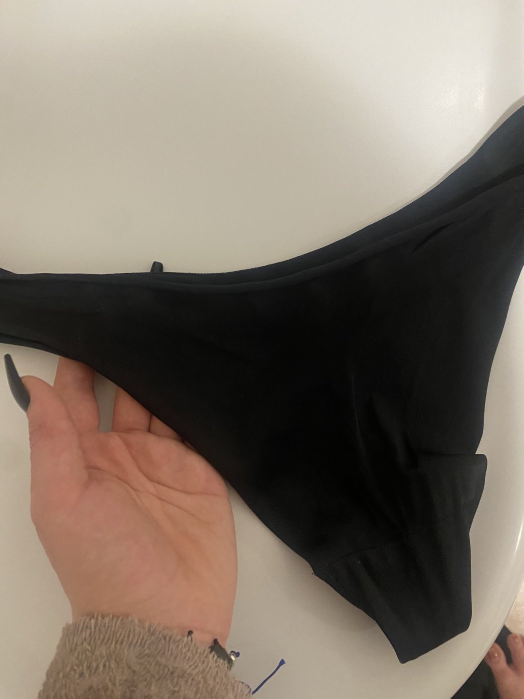 Mutandina nera morbidissima – foto 2 di 3