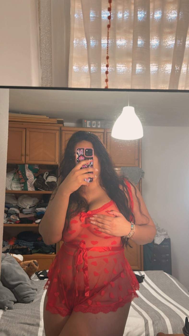 Camisón transparente con panty