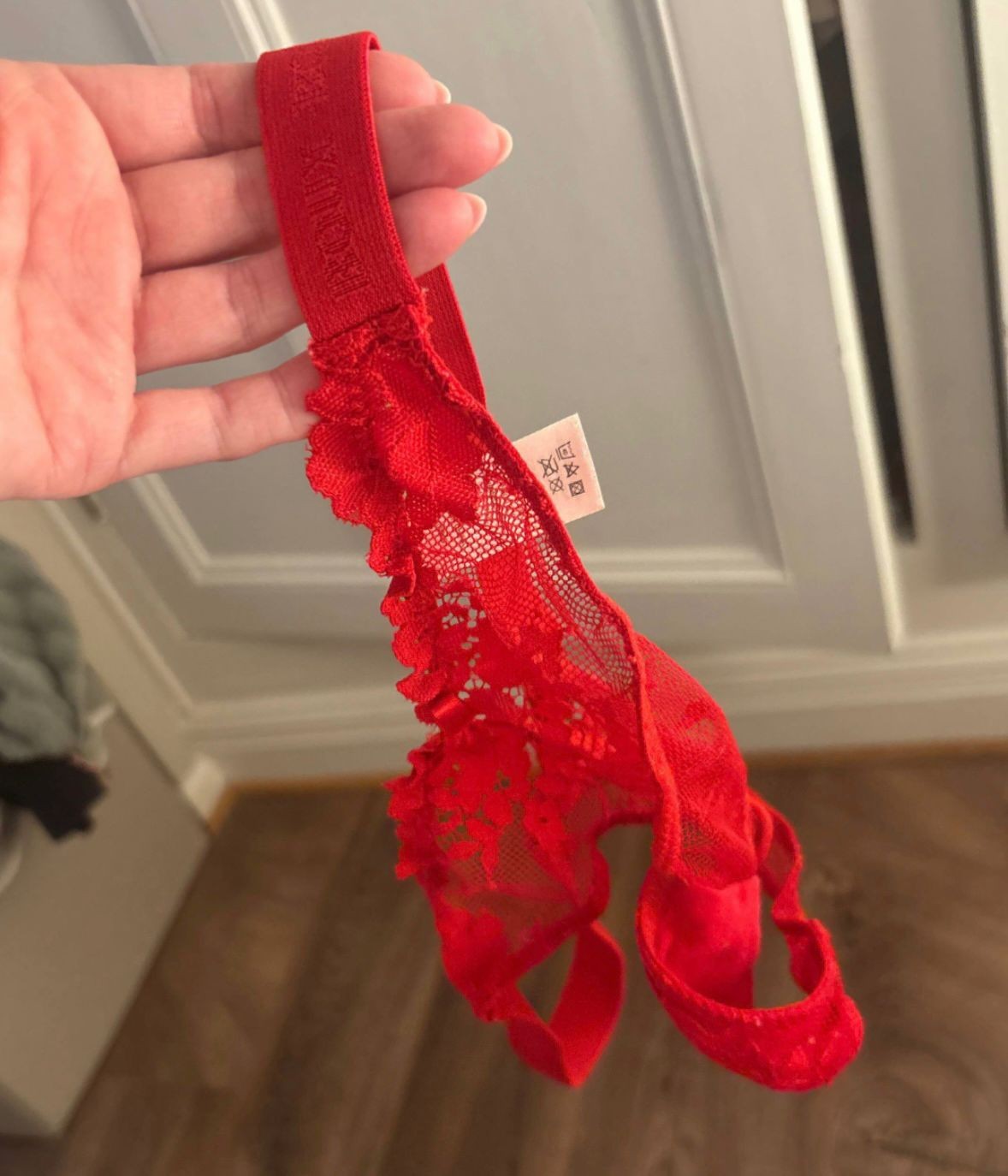 Cute set red panties