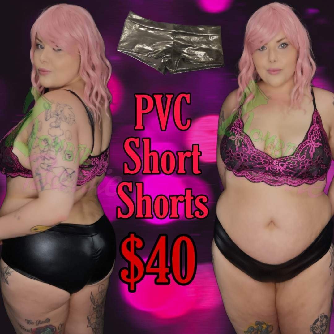 Shiny PVC Shorts