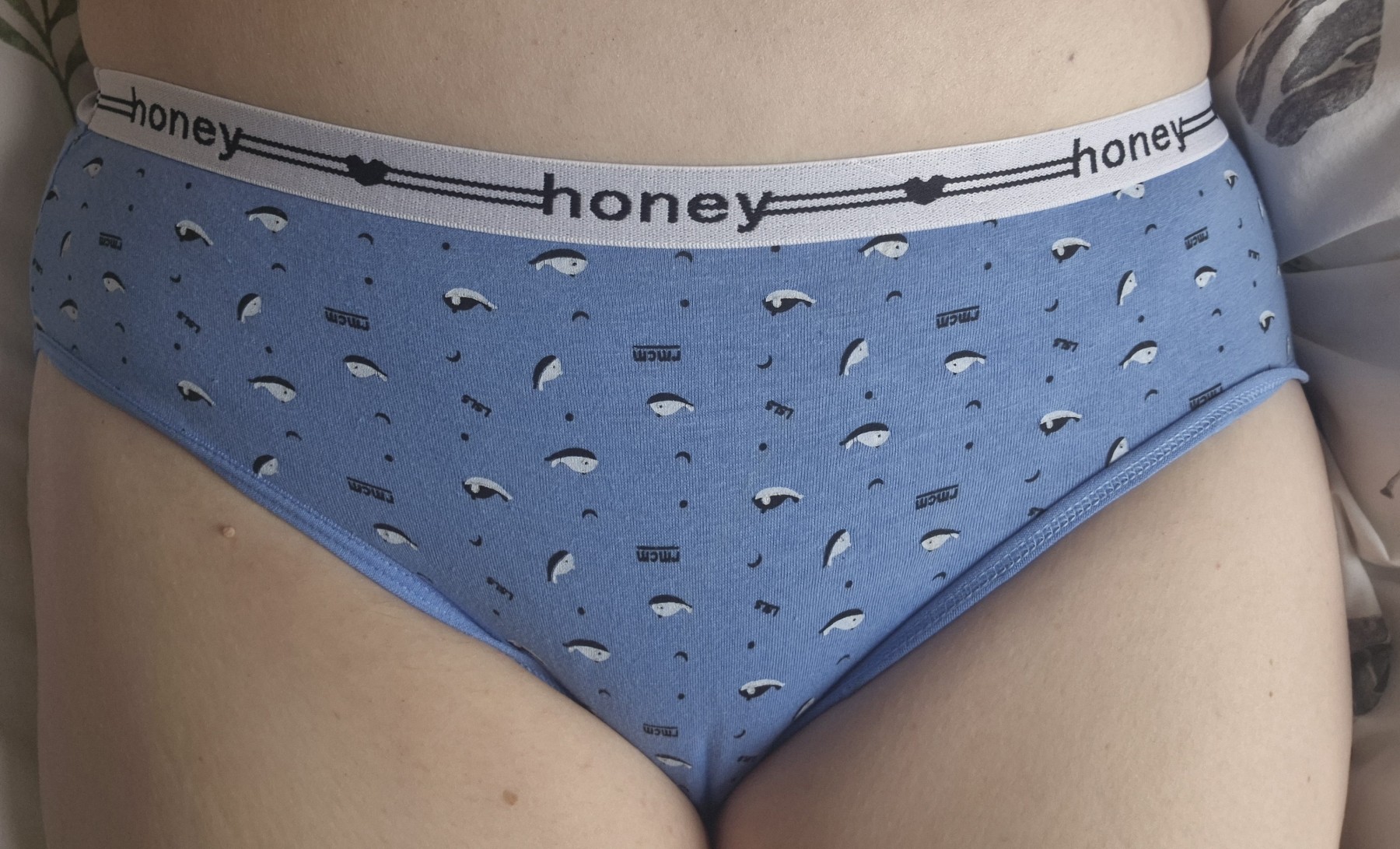 Honey Cute Classic Cotton Brief Blue – photo 2 of 3