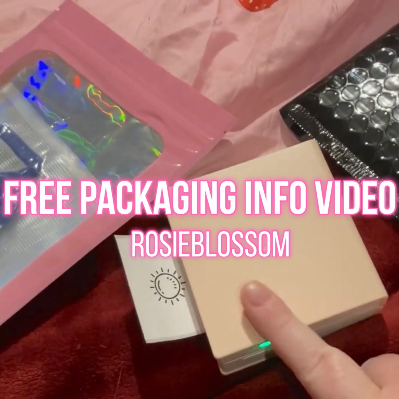 Free Item Packaging Information …