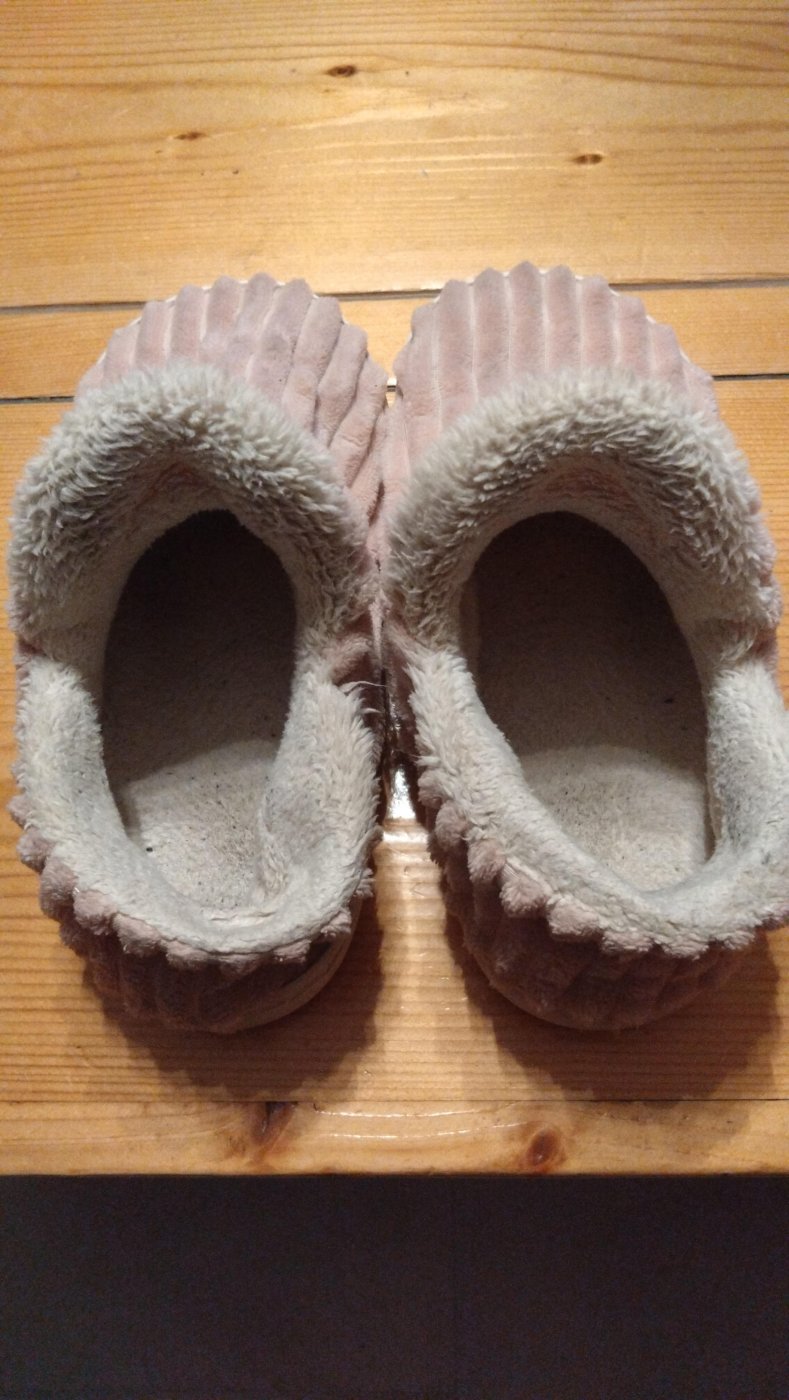 Mes vieux chaussons d'hiver…