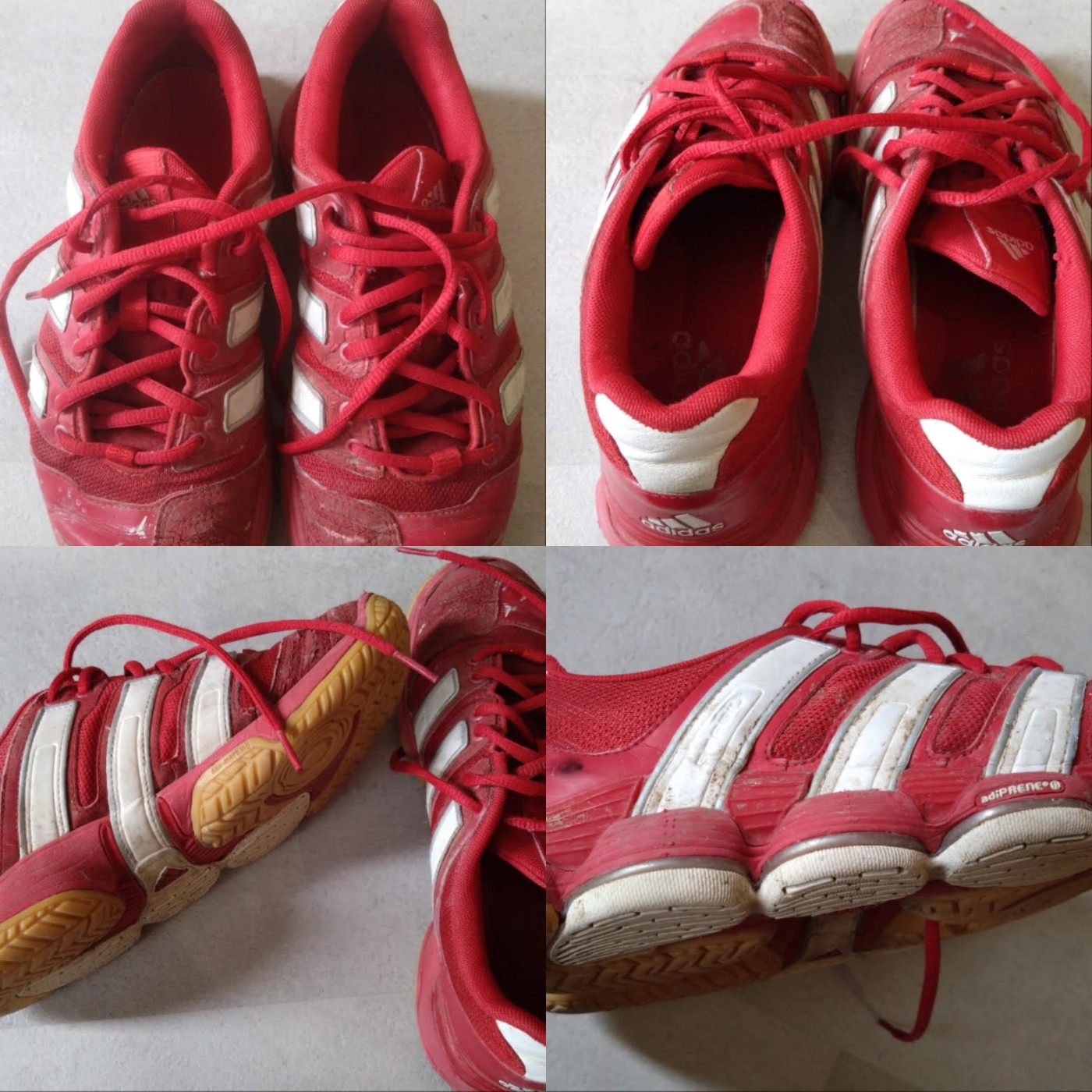 DEUX vieilles paires de baskets …