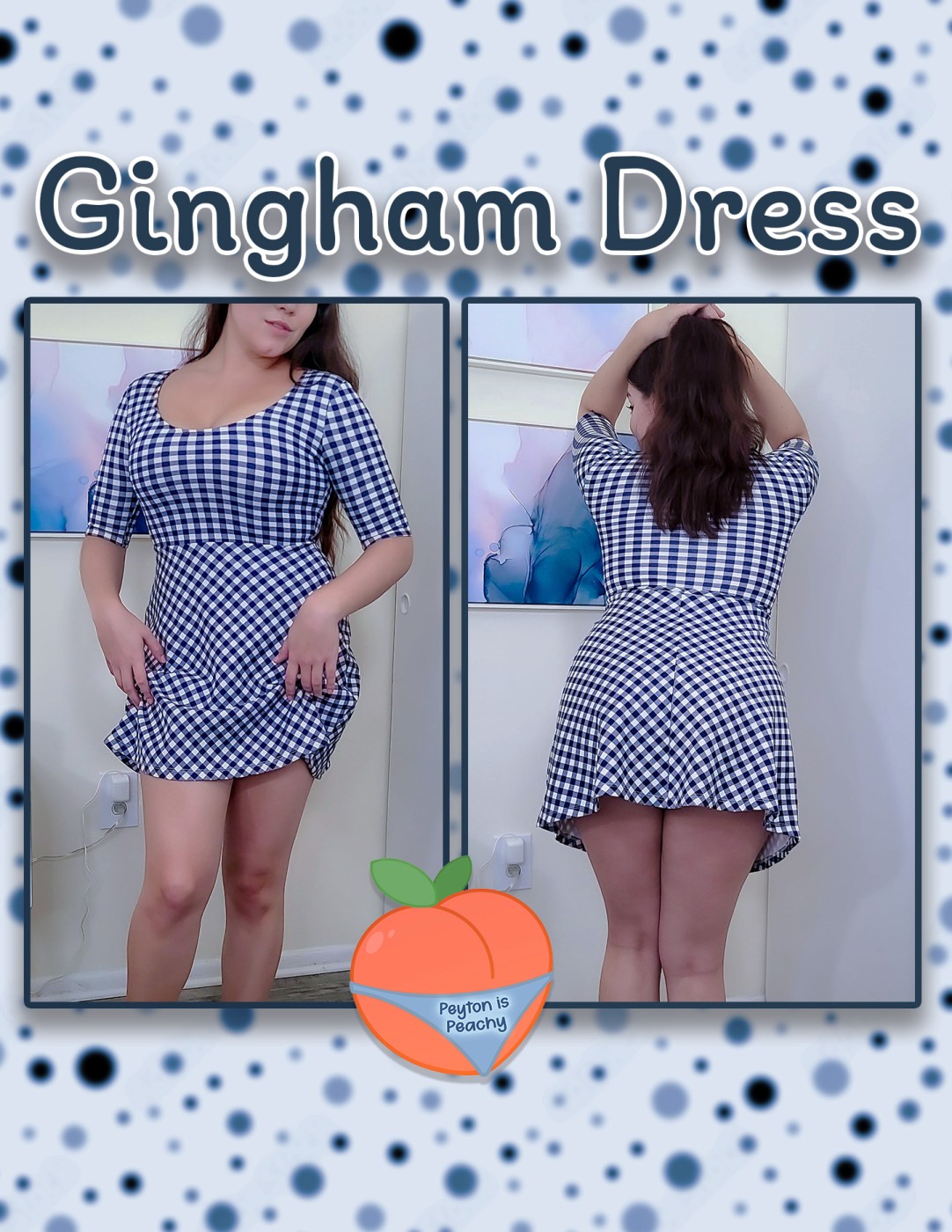 Gingham Dress