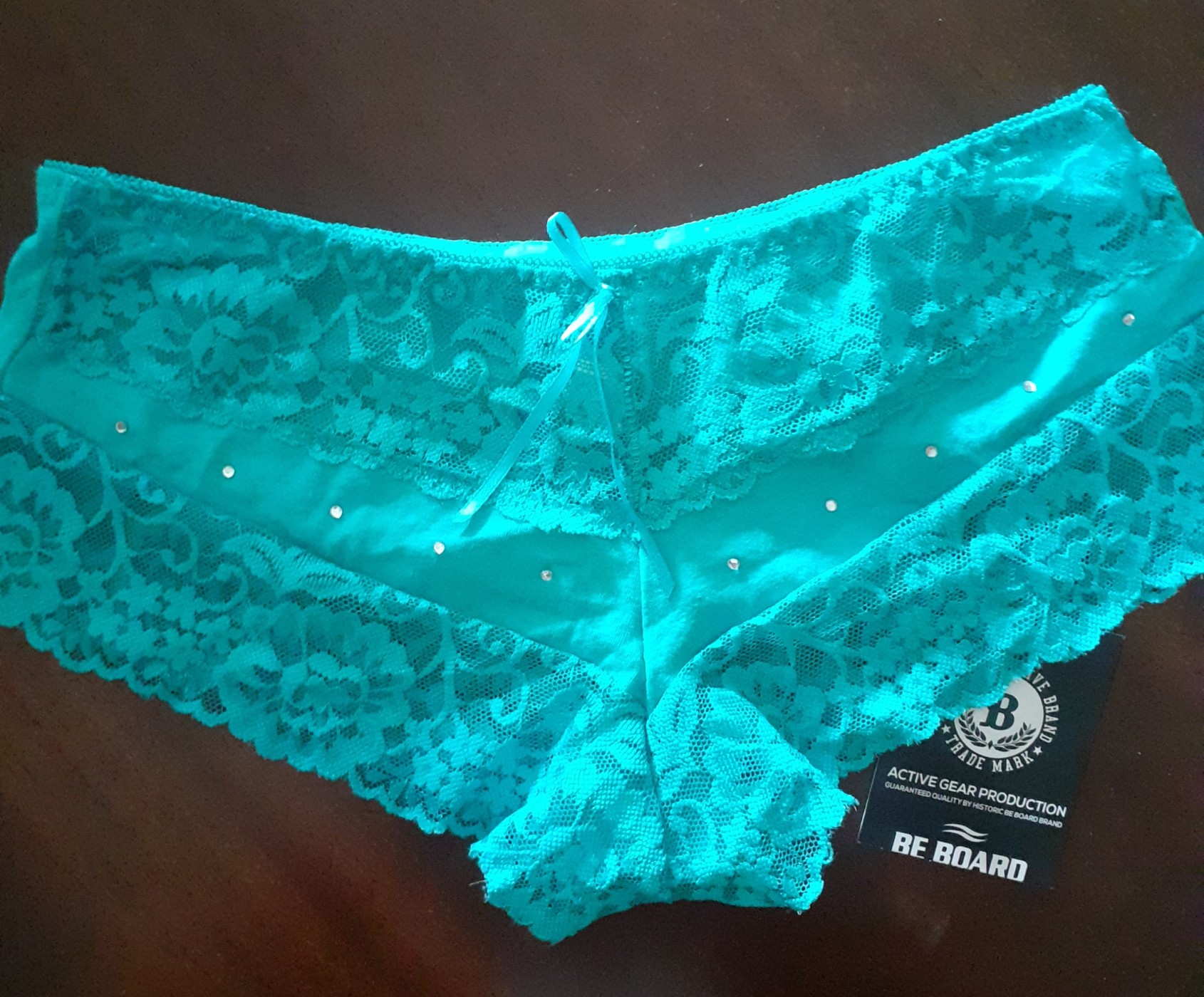 Panty verde brillante – foto 2 di 3