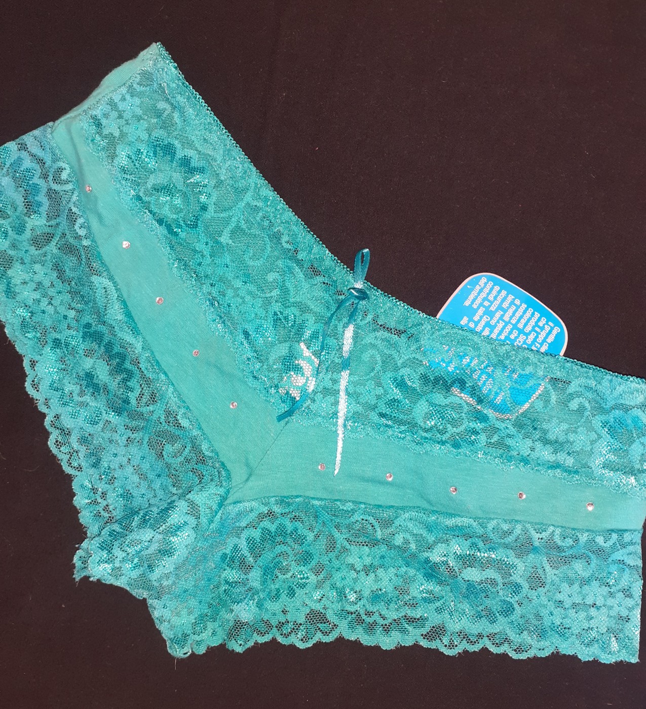 Panty verde brillante – foto 3 di 3