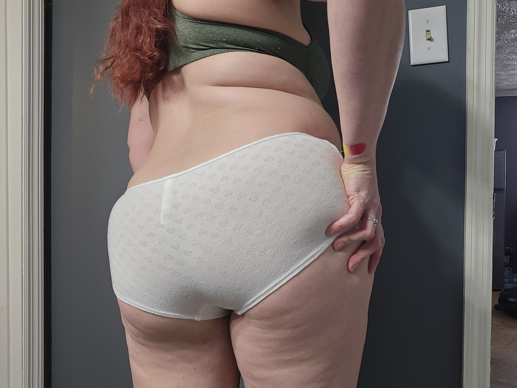Mama's Cotton White Boyshorts – photo 2 of 2
