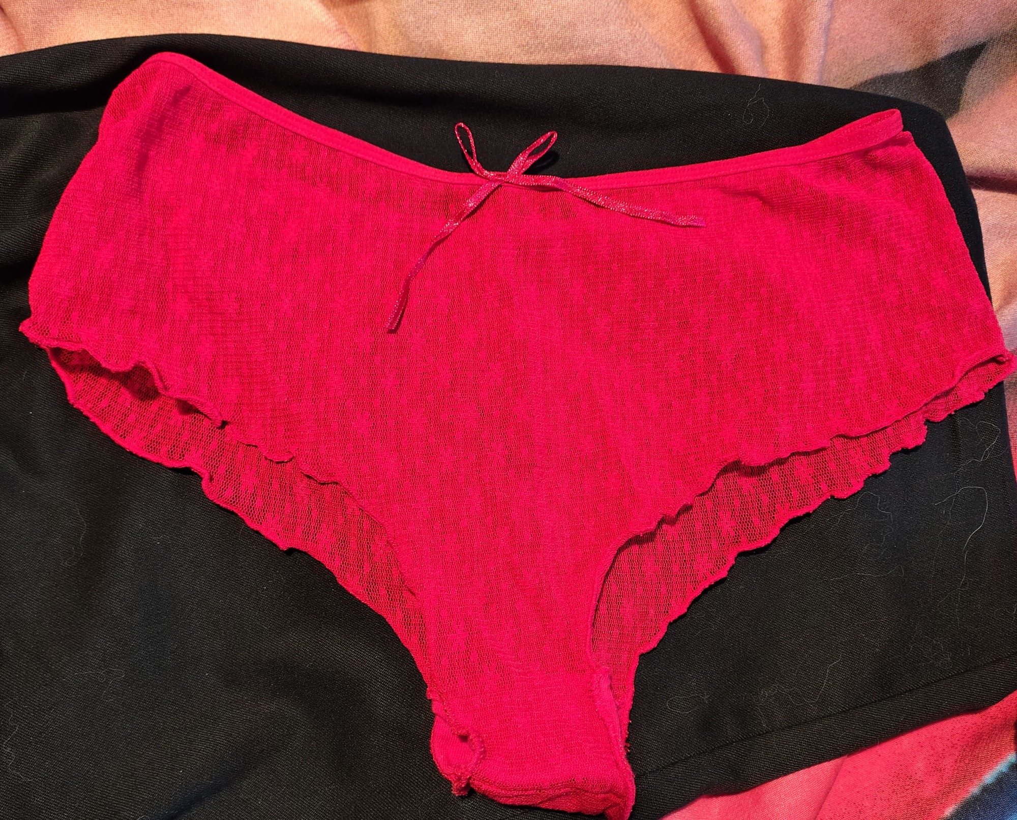 Sexy red panties