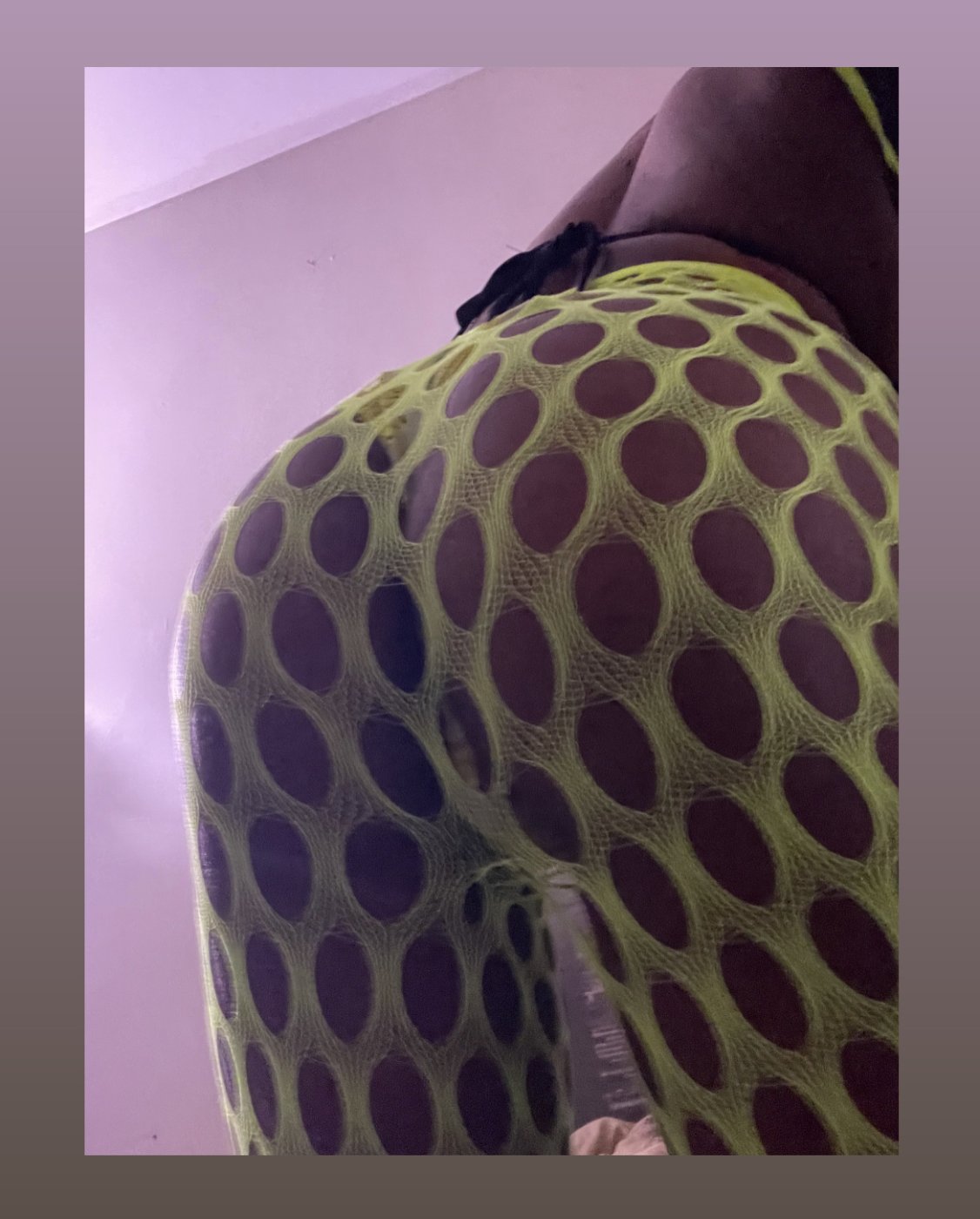 Used lime green panties fun dance night – photo 2 of 3