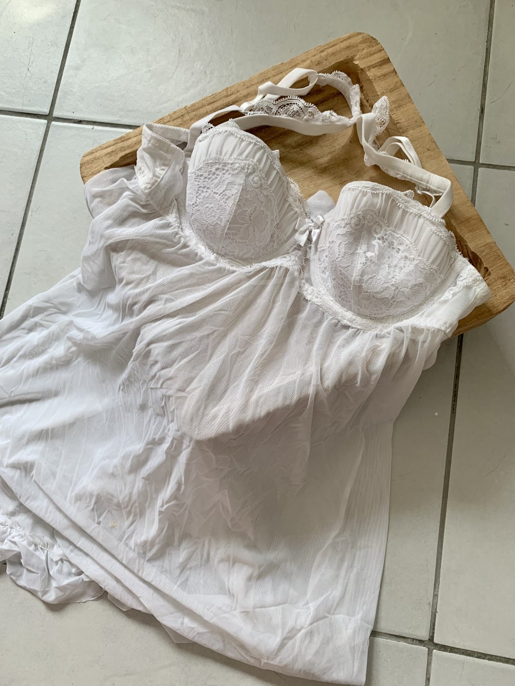 Nuisette sexy en dentelle