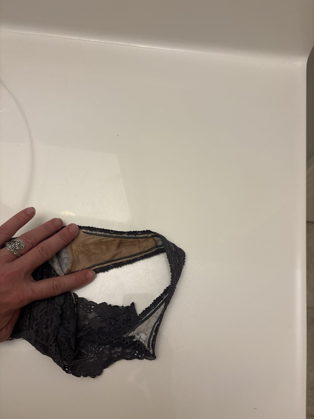 Soaked after working a 10 hour shift delivering for fed ex saved them just for you daddy – photo 2 of 3