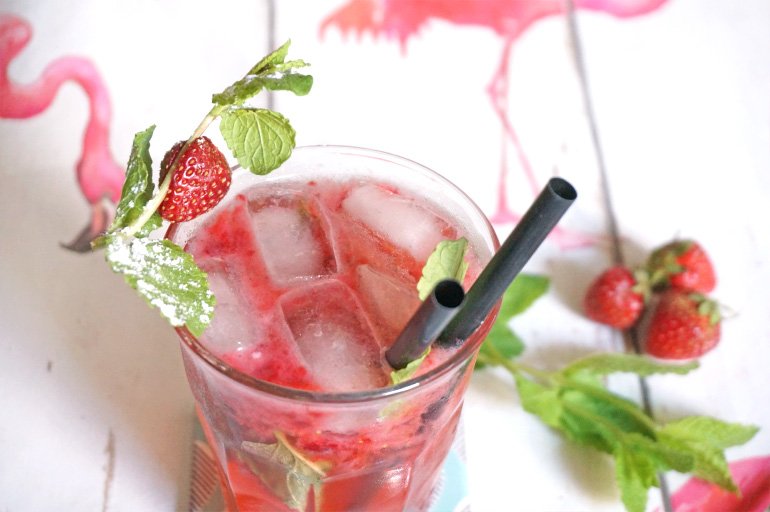 Plaisir sucrée : un mojito frais…