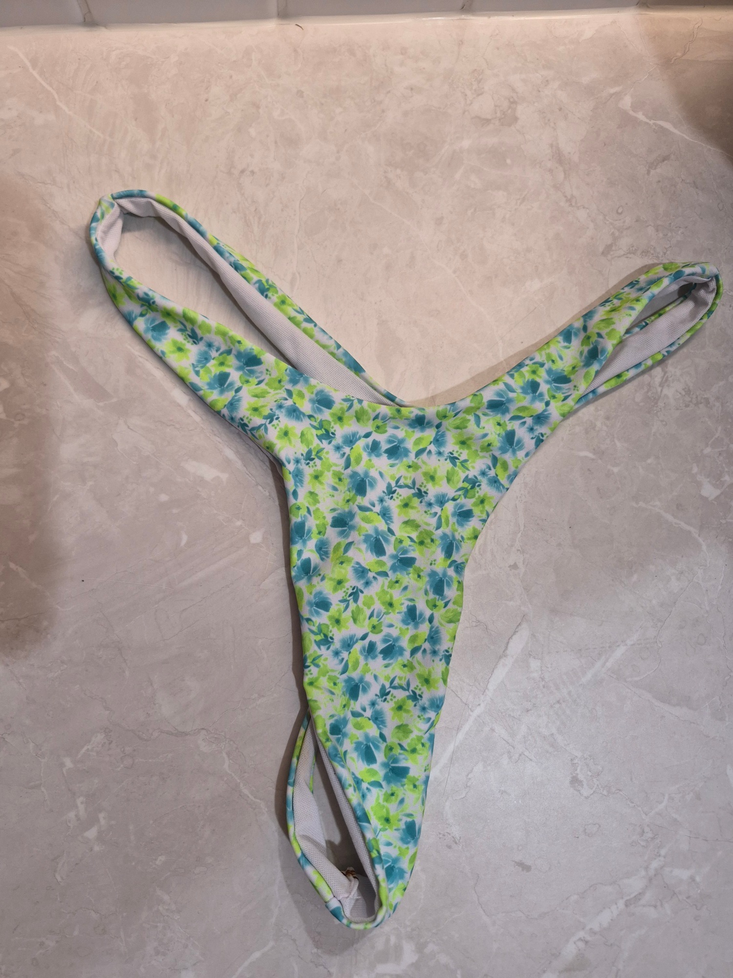 Green used bikini - worn for a day