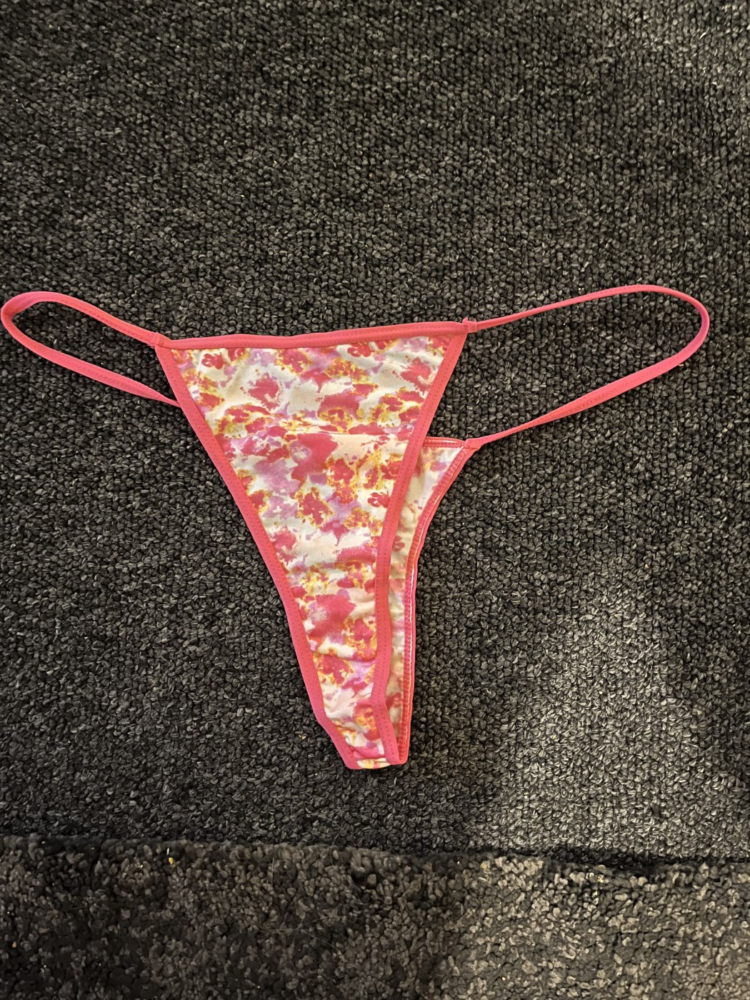 Tiny Pink patterned G String – photo 2 of 2