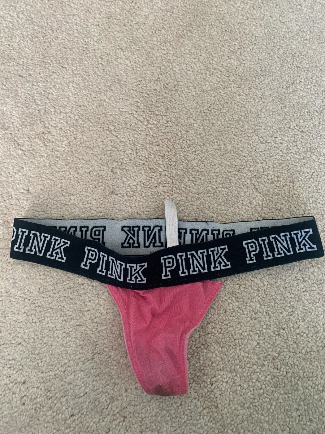 Very dirty pink panties