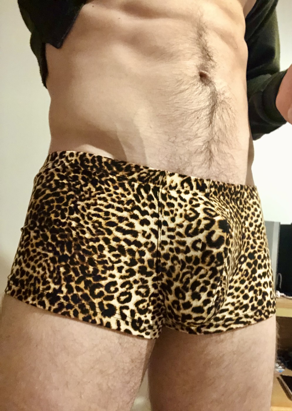 Boxer leopardato • Leopard print…