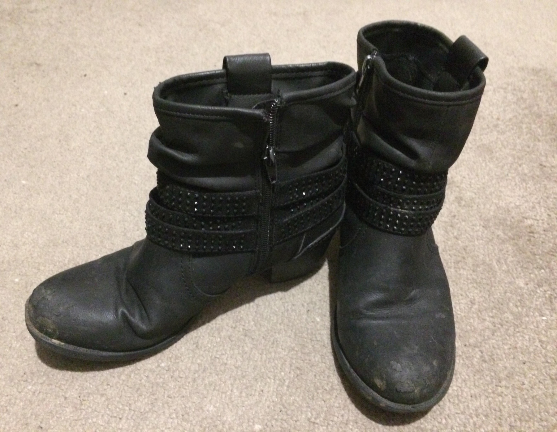 Heavily used Smelly boots