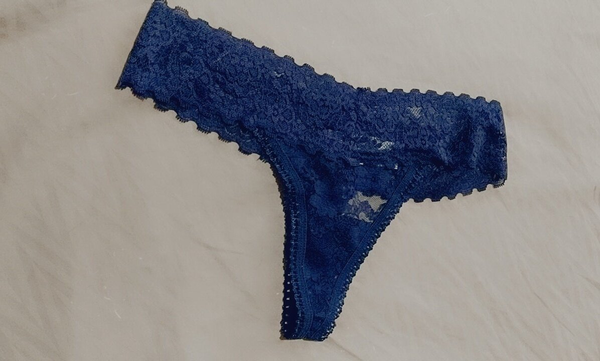 Lace thongs