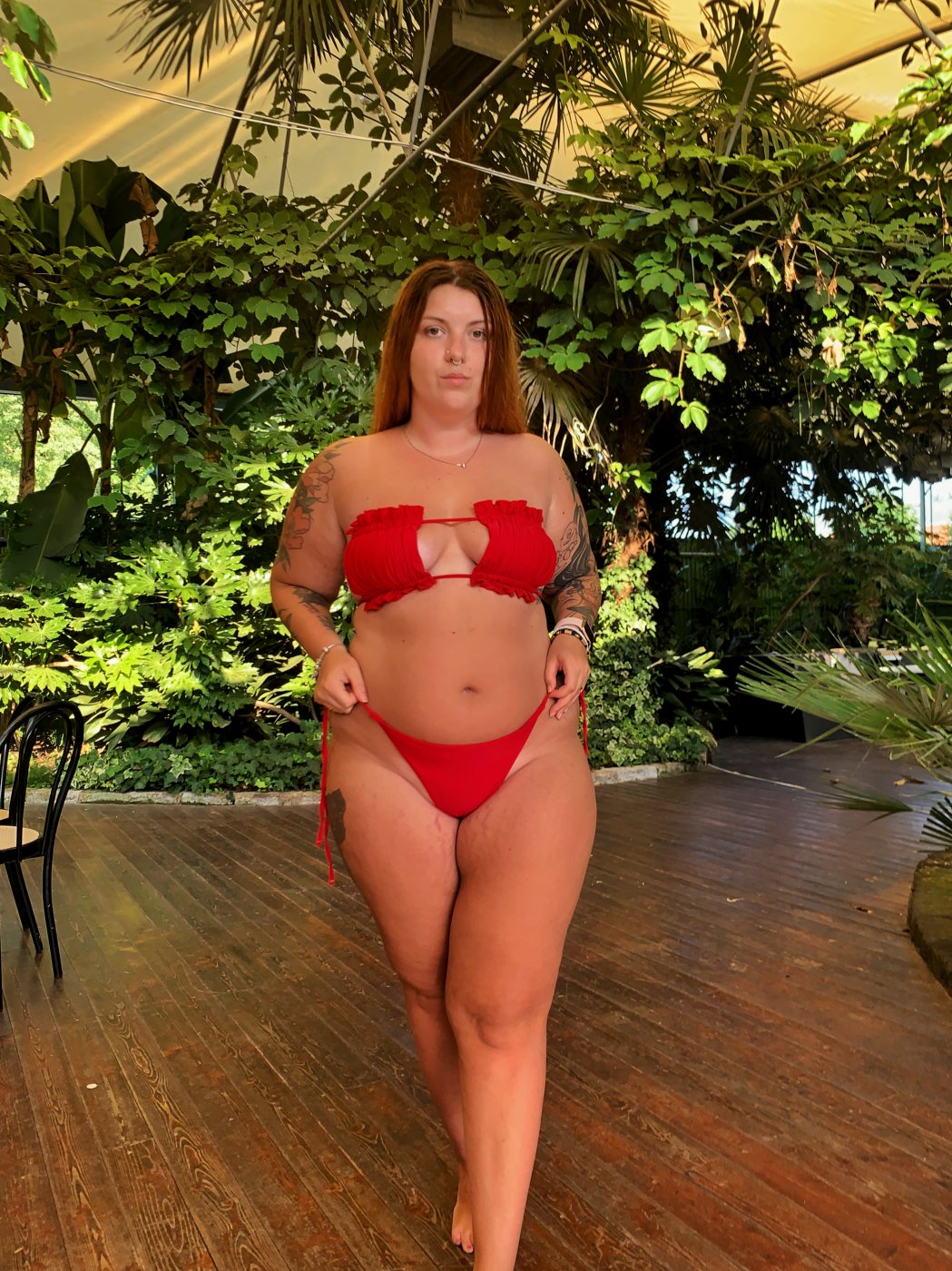 Bikini rosso passione