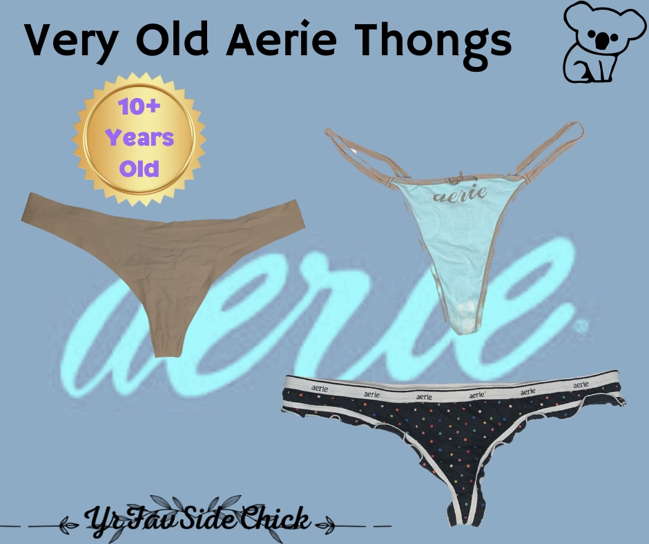 Very Old Aerie Thongs