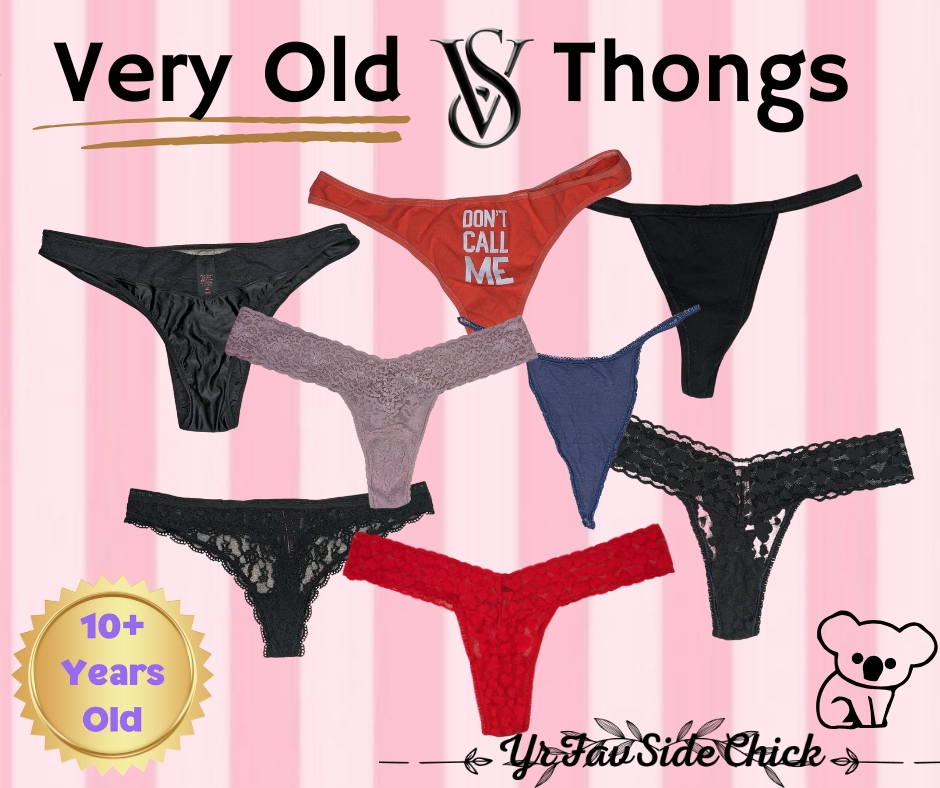 Very Old Victoria's Secret Thongs