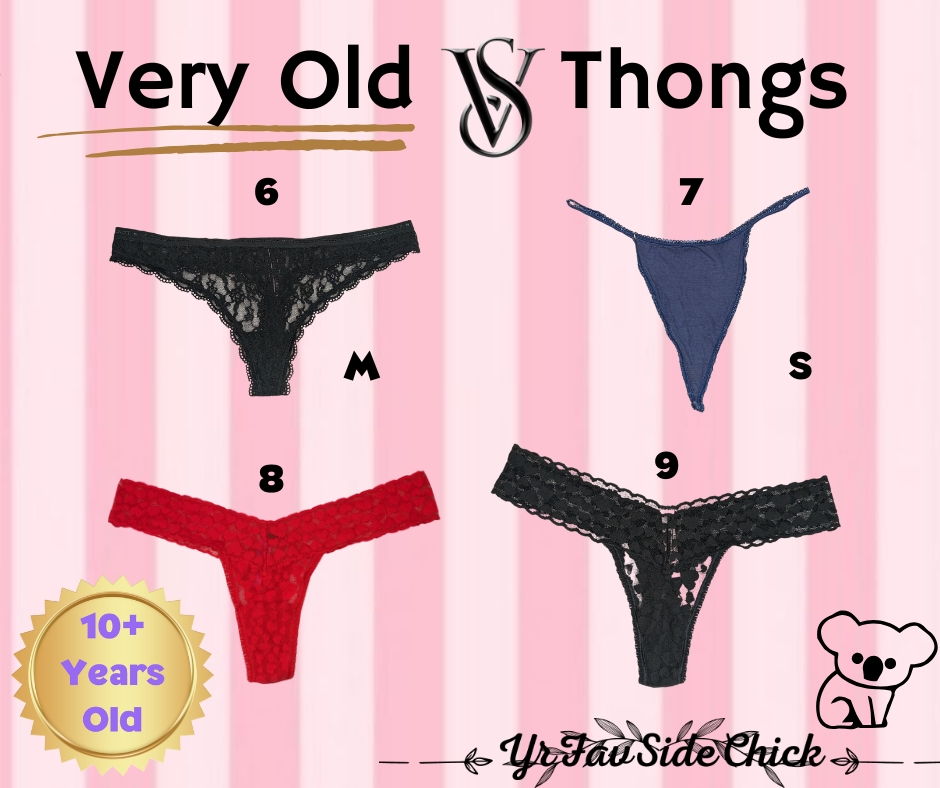 Very Old Victoria's Secret Thongs – photo 3 of 3
