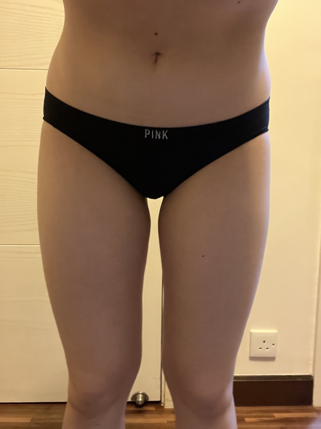 Black bikini underwear from pink…